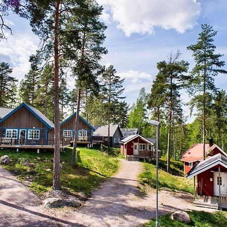 Falun Strandby Fraemby Udde Villa Bagian luar foto