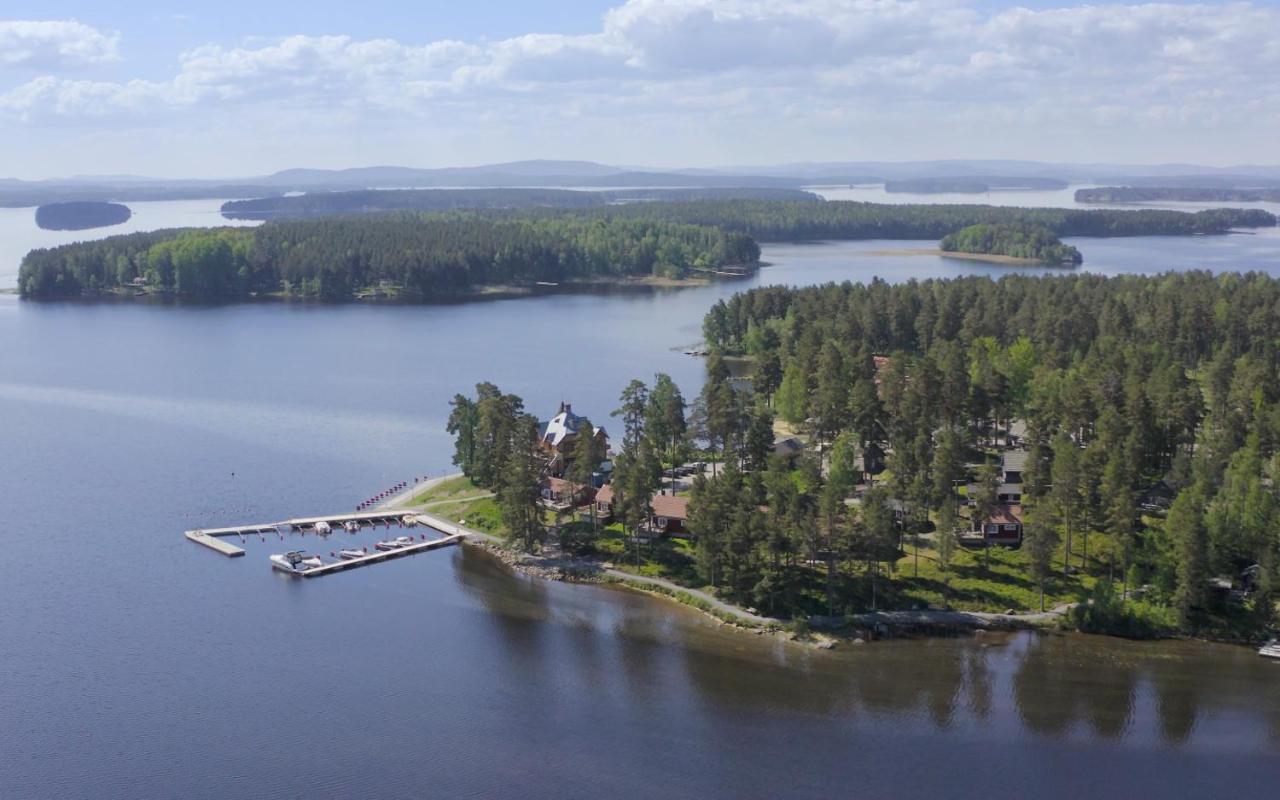 Falun Strandby Fraemby Udde Villa Bagian luar foto