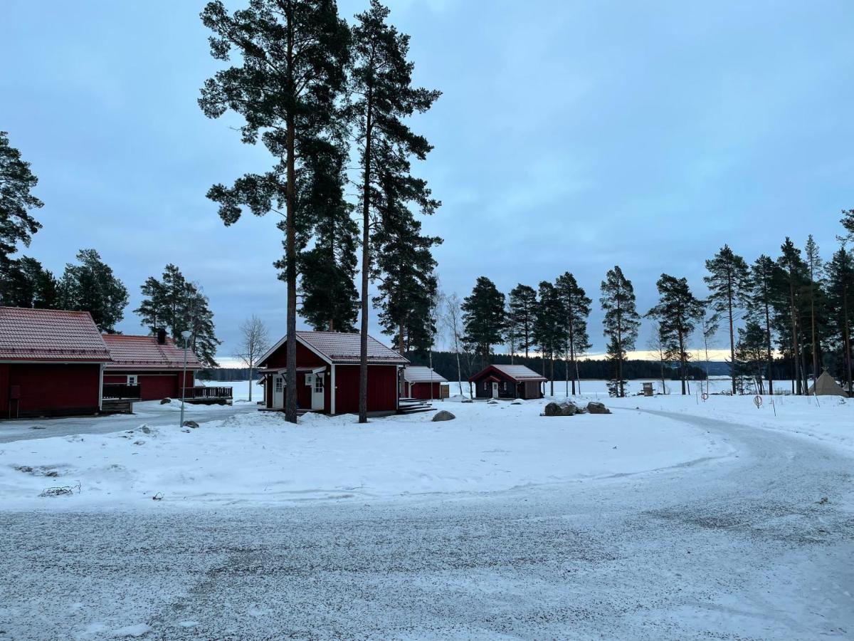 Falun Strandby Fraemby Udde Villa Bagian luar foto